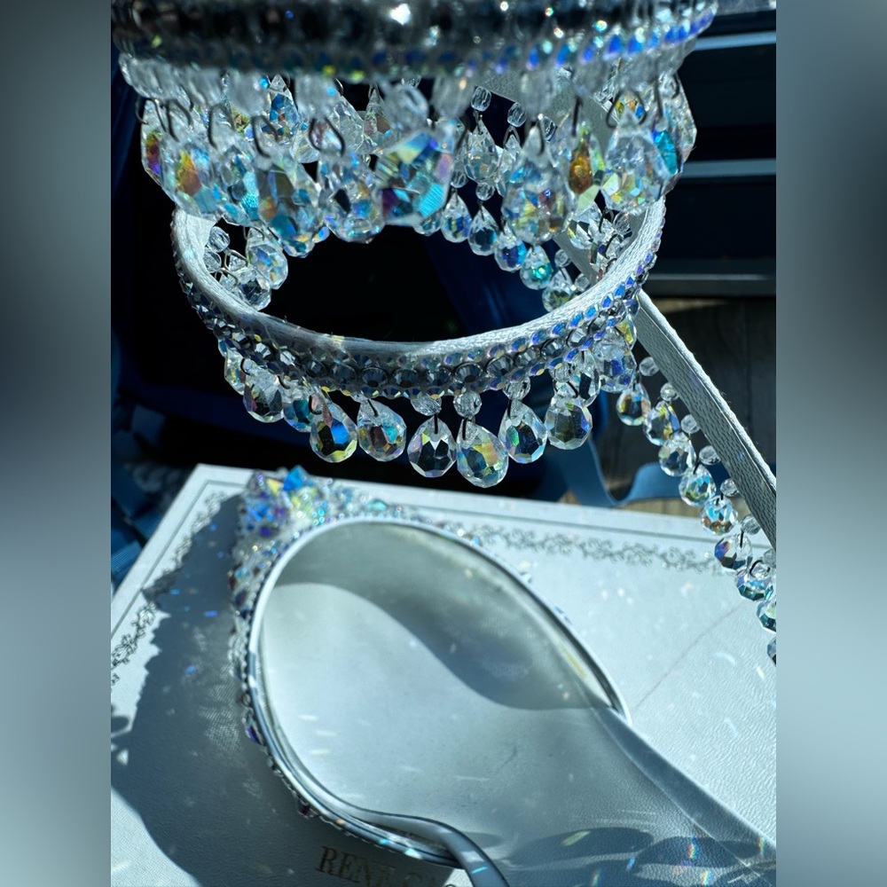 Rene Caovilla Cleo Chandelier Crystal Pumps - Picture 16 of 17